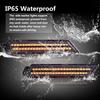 High Brightness Waterproof LED Side Marker Lamps Amber Light High Durability Clear Housing Improved Vehicle Visibility