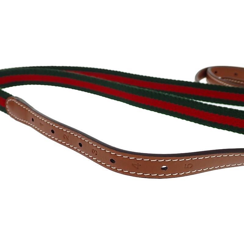 Gucci 815218 FAEAA 9762 2WAY Bag Brown Leather Women