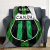 Custom Name "CAN CH Emblem Design" blanket for Couch & Bed, Plush Cozy Fuzzy Blanket Super Soft & Warm Blankets for Fall and Winter. 0908251