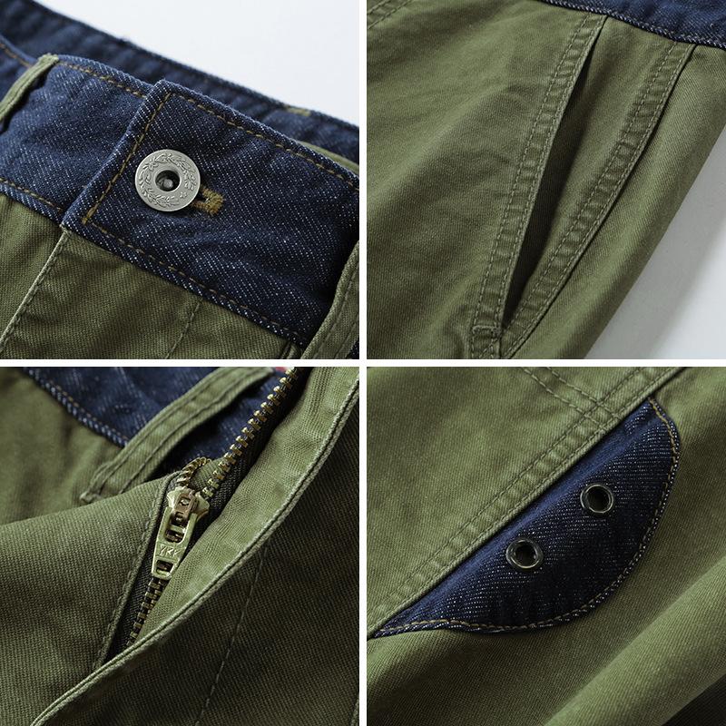 Pantaloni cargo de primăvară pentru bărbați, bumbac, moi, la modă, pantaloni streetwear de înaltă calitate, casual, pentru bărbați, pantaloni de lucru