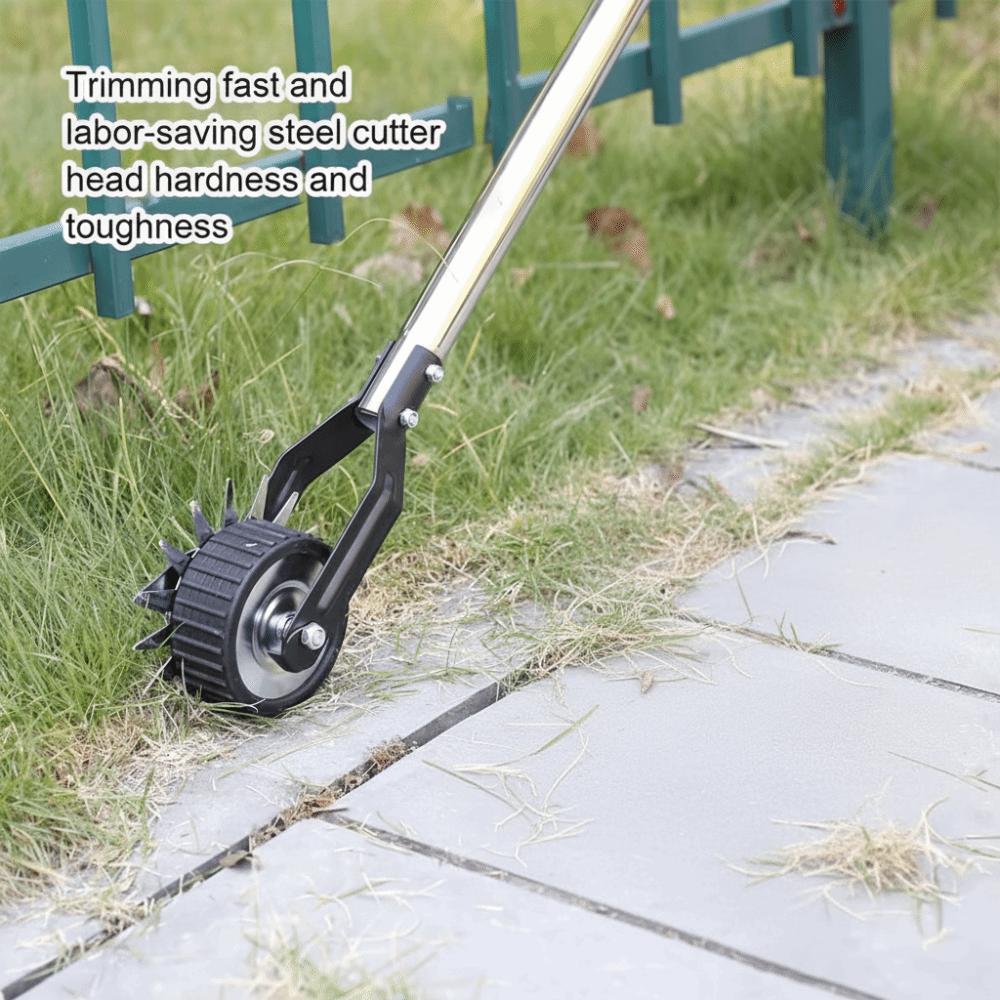 Adjustable Handle Garden Edging Tool Stainless Steel Grass Trimmer Lawn Edger  Lawn Maintenance