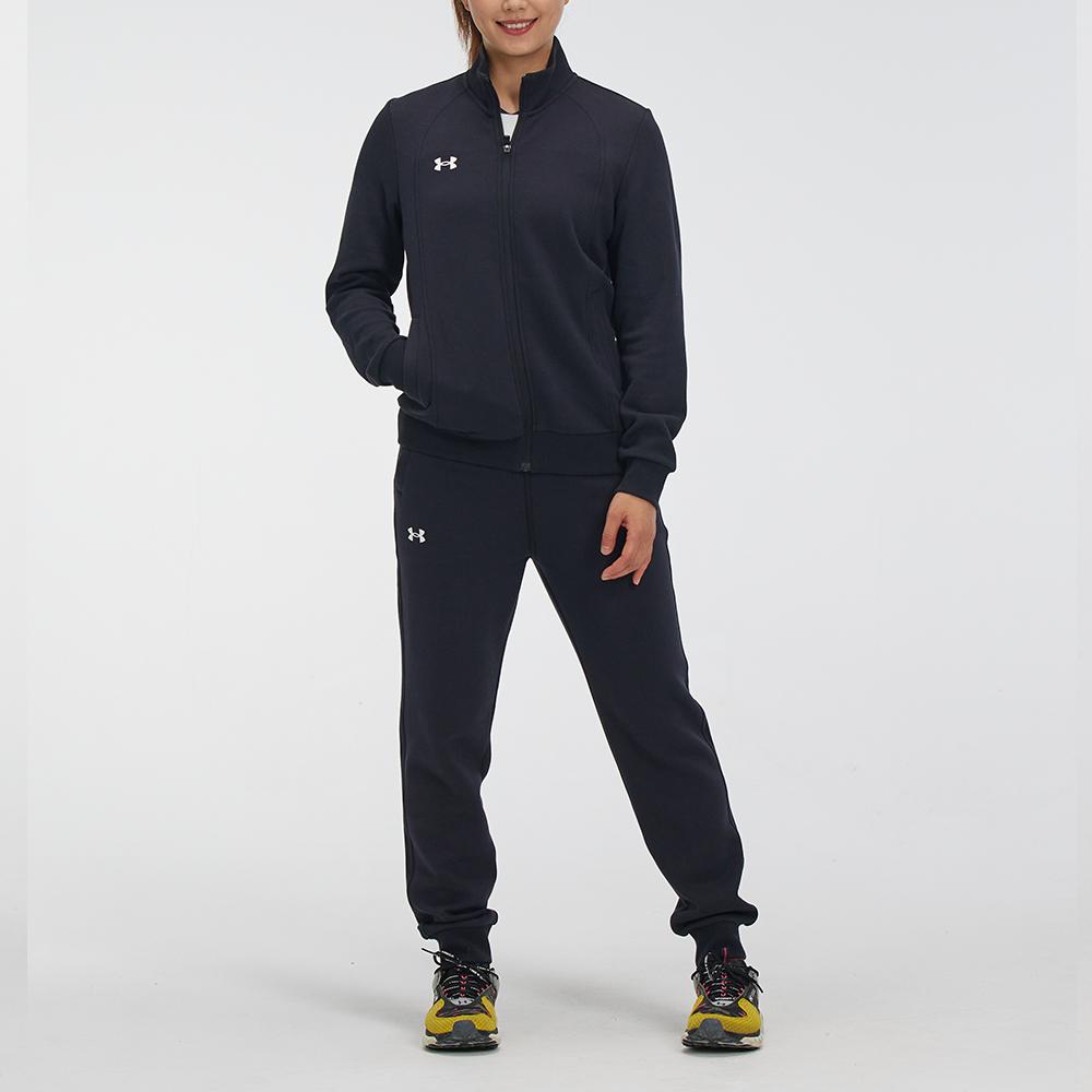 Under Armour Casual Breathable Knit Training Pants Women Bottoms Black 21600706-001