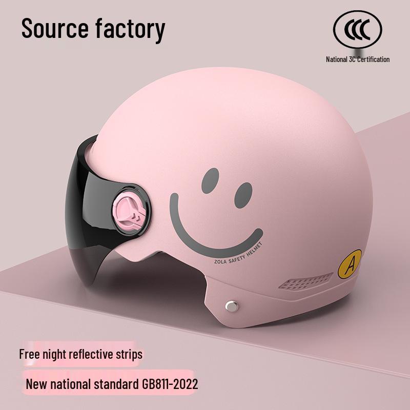3C Certified Unisex Helmet with Ear Protection for Electric Scooters and Motorcycles (Women s Model)