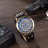 Fashionable Retro Men's Watch Hollowed Out Tourbillon Fully Automatic Mechanical Movement Mechanical Watches Reloj Automático