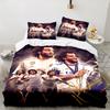 3PCS Real Vieira Football Legend Bedding set,Ideal for1pc Duvet Cover And 2pcs Pillowcases Perfect for Christmas gift,Ideal for Bedroom, Dormitory