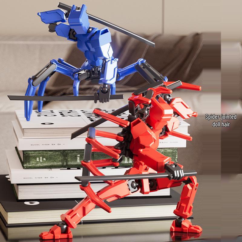 Multi-joint Movable Figure Assembly Toy and Ornament