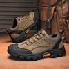 Fashion Genuine Leather Men's Casual Shoes Outdoor Sneakers Non-Slip Sports Hiking Footwear Leisure Walk Male Treking Footwear Trainers