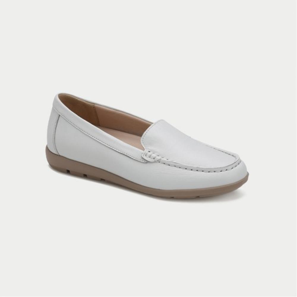 Vigevano Women S Comfort Daily Mocha Loafer 8vgmy15S9m White