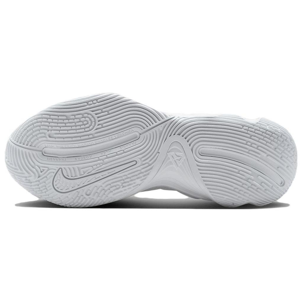 Nike Giannis Immortality 3 Potrójnie Białe/Białe/Białe Wydajne Buty do Koszykówki DZ7533-102