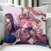 DDoki DDoki LLiterature CClub Cushion Cover Birthday Anniversary Gifts Double Sided Printed Zipper Cushion Cover