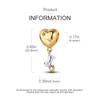 Charms Copperheart-Shaped Balloons Kittens And Beads Fit Charms Plataoriginal Bracelet Women Jewellery Making Gifts