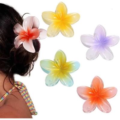 Hair Clip - Flower - 4cm X 8cm - Strong Hold