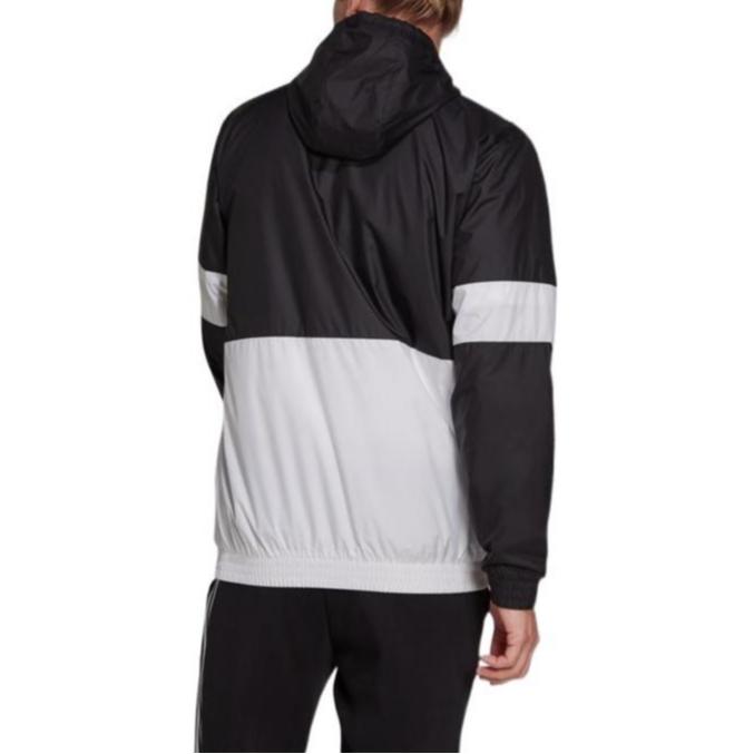 adidas Jackets Men's Black/White Hooded Moderate Other HB8934