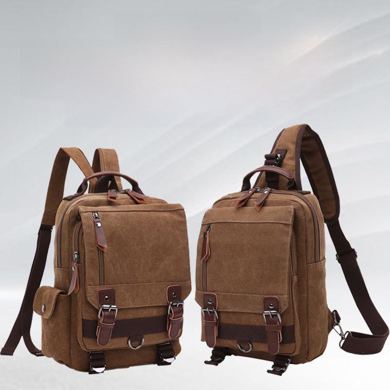 Korean Style Unisex Backpack – Casual, Business, Travel Laptop Canvas Bag