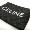 Celine 10C662CA2 Triomphe  Coin Purse PVC/Leather Brown/GoldHardware