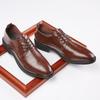 New Embossed Leather Casual Business Leather Shoes Men's Formal Shoes Soft Bottom Comfortable Youth
