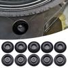 Replacement Automotive Sealing Cover Set, 10 Piece Black Press In Body Opening Covers for Garage Maintenance, 0039981350 Reference