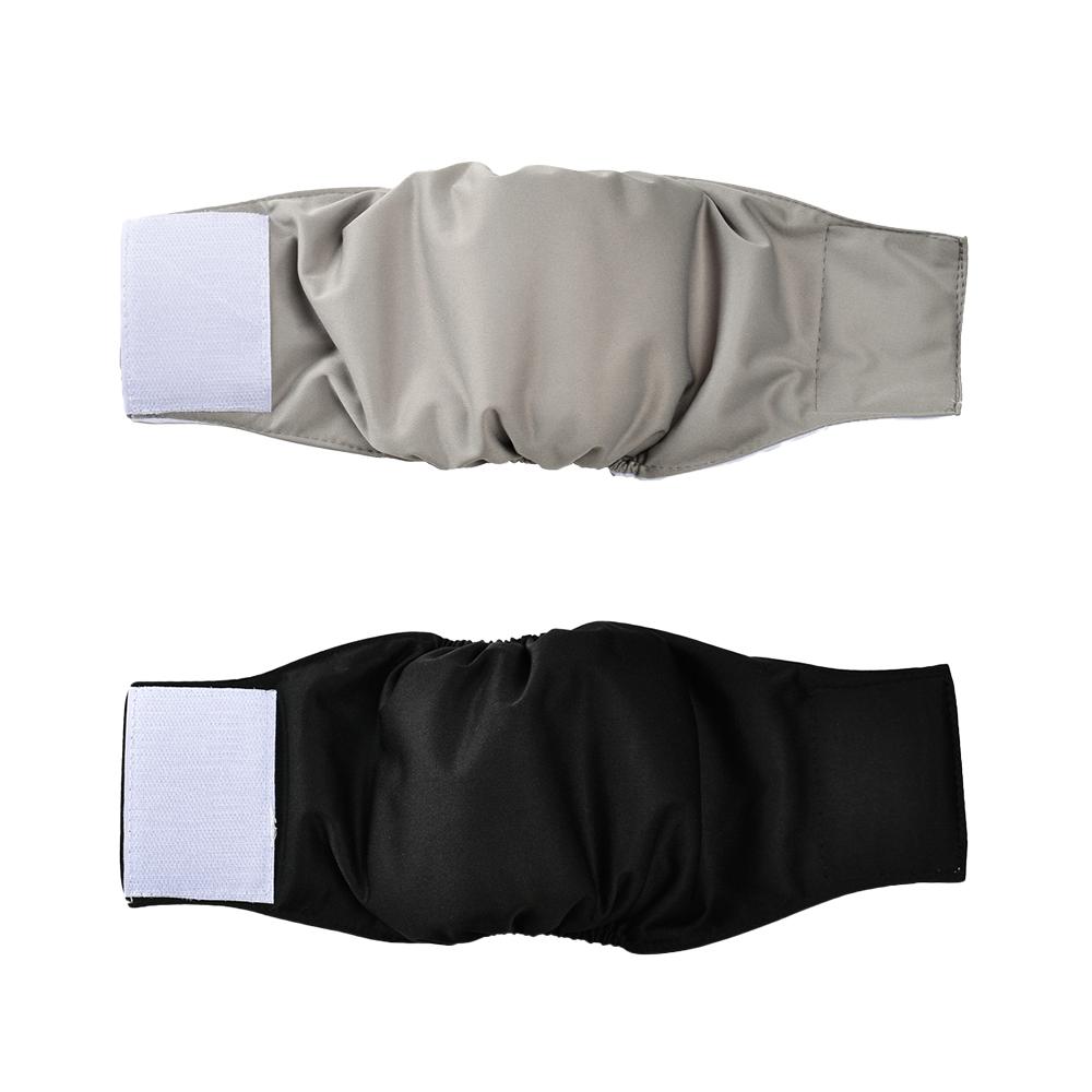 

2 шт. Регулируемые подгузники для кобелей, многоразовый пояс на живот для питомца, подгузник для маленьких собак, моющиеся, впитывающие, непромокаемые, шорты для щенка XS