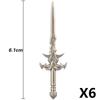 MOC Medieval Building Block Soldier Figure Weapon Accessories Battle Axe Bow Arrow Sword Sheath Shield Assembly Puzzle Brick Toy