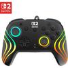 RGB Wired Gaming Controller - TURTLE BEACH - Afterglow Wave for Nintendo Switch 2 - Black
