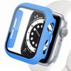 Tempered Glass+cover For Apple Watch Accessories 45mm 41mm 44mm 40mm 42mm Screen Protector serie 9 4 5 6 SE 7 8 Apple watch Case