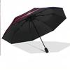 West Ham United FC Automatic 3‑Fold Umbrella 8‑Rib Windproof Folding Umbrella Sun Rain Protection For Outdoor Travel Daily Use