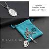 silverKYASYA" Stainless Steel Miraculous Medal Necklace for Men and Women, Virgin Mary Necklace with Silver Coin Pendant (50)