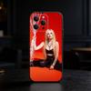 Star Singer Avril Lavigne Phone Case Silicone black Soft For IPhone 17,16,15,14,13,12,11,SE,Plus Pro Max