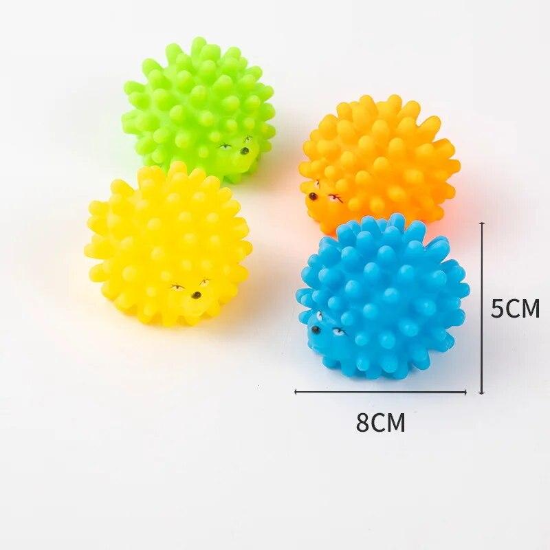 

1 шт. Игрушка-пищалка для питомца, Звуковые игрушки для собаки, Игрушка для чистки зубов, Игрушка для жевания для щенка, Зоотовары, Цвет случайный