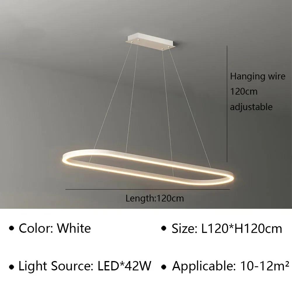Modern LED Pendant Light For Living Dining Room Kitchen Hotel Bedroom Ceiling Chandelier Indoor Home Decoration Lighting Fixture