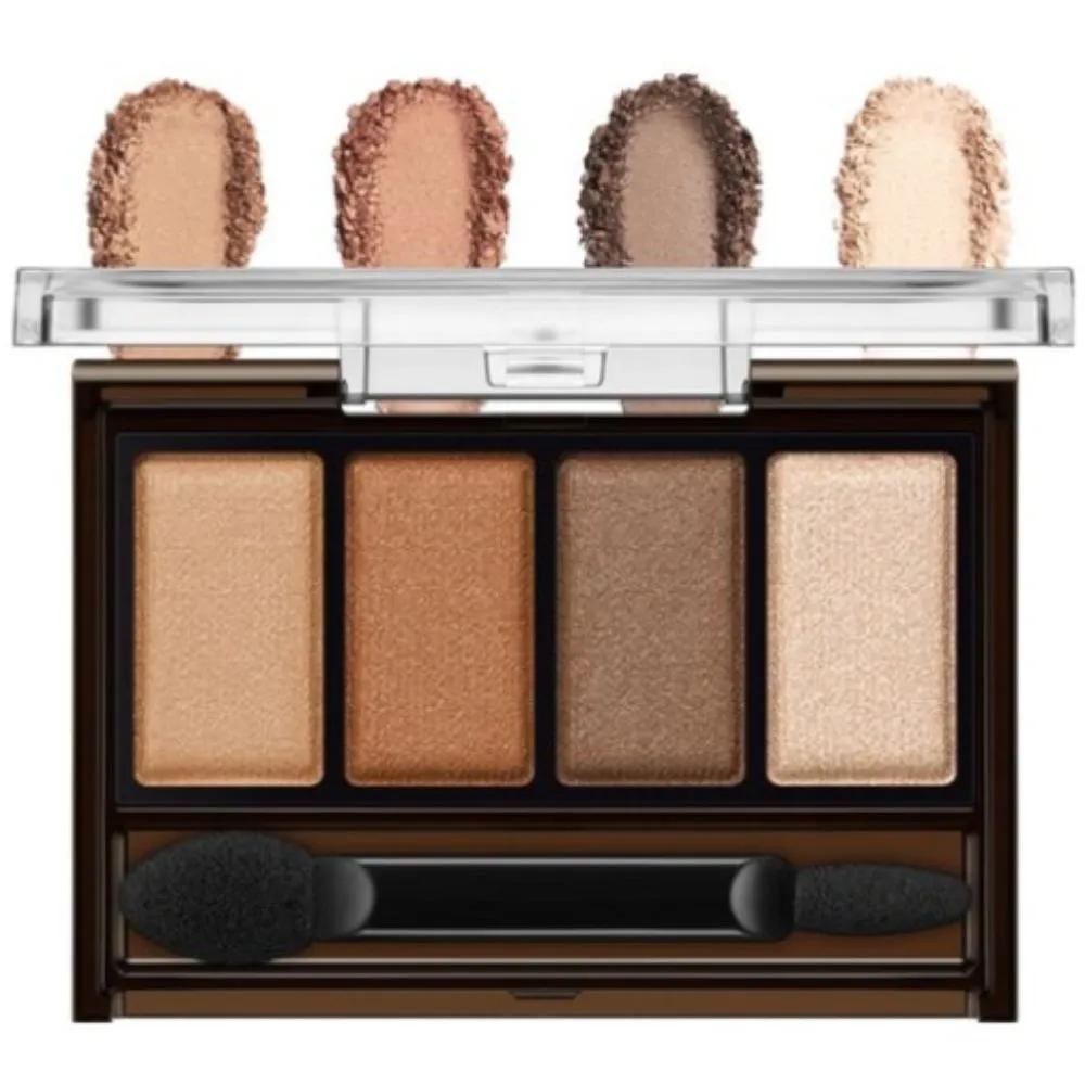 

Палетка теней Kate Mellow Shadow из 4 цветов BR-3 Миндально-коричневый