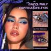 2-in-1 Doppelköpfiger Mascara Glitzer Schimmer & Matte Farbe Wasserfest Wischfest Wimpern Make-up 6 Farbtöne