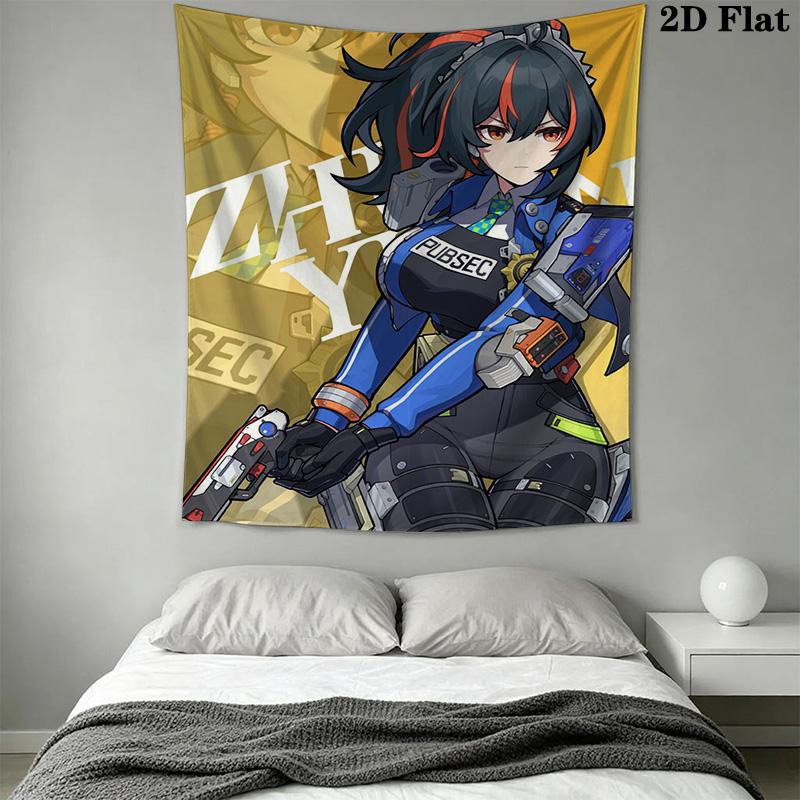 Zen-Mu-Ku-Rei Pattern Home Decor Tapestry, Wall Hanging, Decorative RV Wall Cloth.DGT0925002