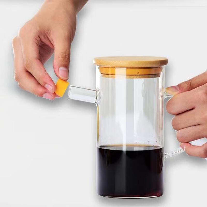 Glass Oil Dispenser Set with Bamboo Lids