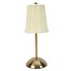 Vintage Rattan Table Lamp LED Dimmable 3 Color Temperatures Rechargeable Cordless Bedside Lamp for Bedroom Living Room