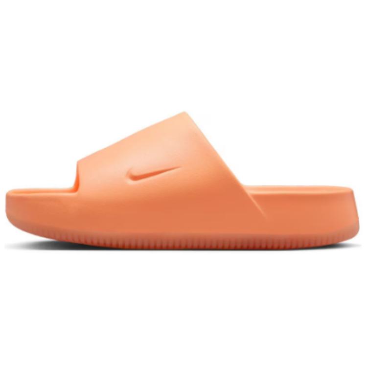 Nike Calm Slide Comfortable Versatile Non-Slip Quick-Dry Slide Sandals Women Sandals Orange DX4816-801