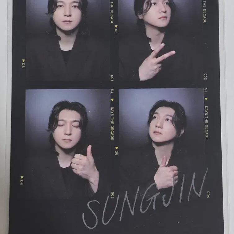 

Day6 Decade Yepancho Limited 4-cut Sungjin