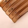 1pc Wooden Hangers Solid Wood Coat Hanger Heavy Duty, Smooth Finish High-Grade Wooden Clothes Hanger with Non Slip Pant Bar, 360° Swivel Hook