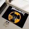 Floor Mat Diatomite Bath Mat, Quick Dry, Absorbent, Multi-Scene Mat Thrash Metal Band M-Megadeth