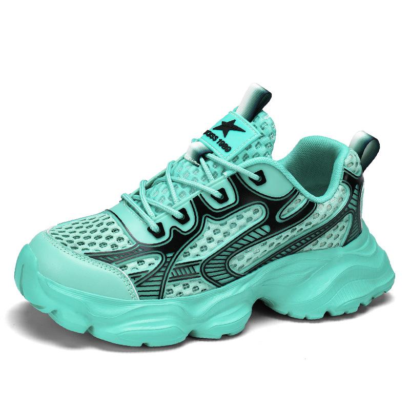 

Men s shoes summer new mesh breathable casual sports shoes teen students running shoes couple platform dad shoes 45