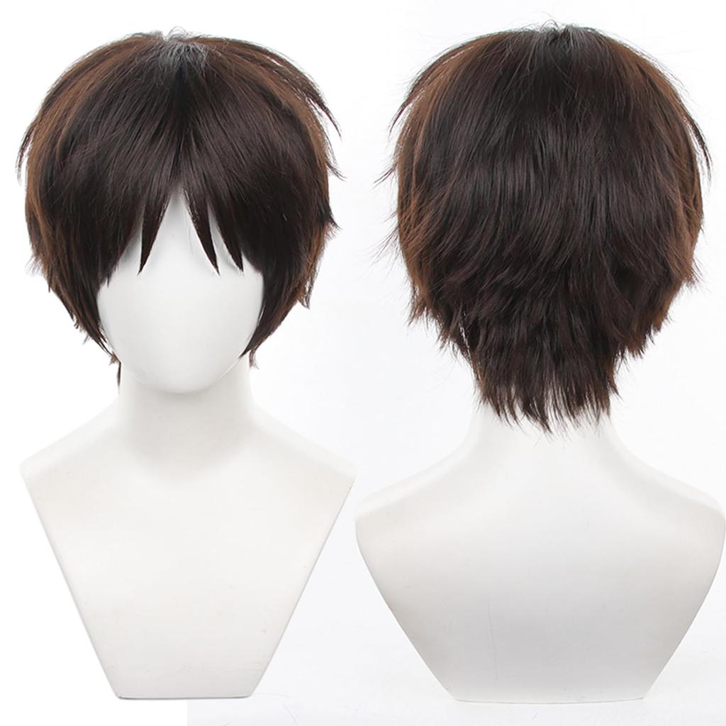 Útok na Titana Erena Cosplay Paruka Cosplay Převlek Tepelně odolná paruka Cosplay Cosplay Comiket Event Halloween School Festival Kulturní festival