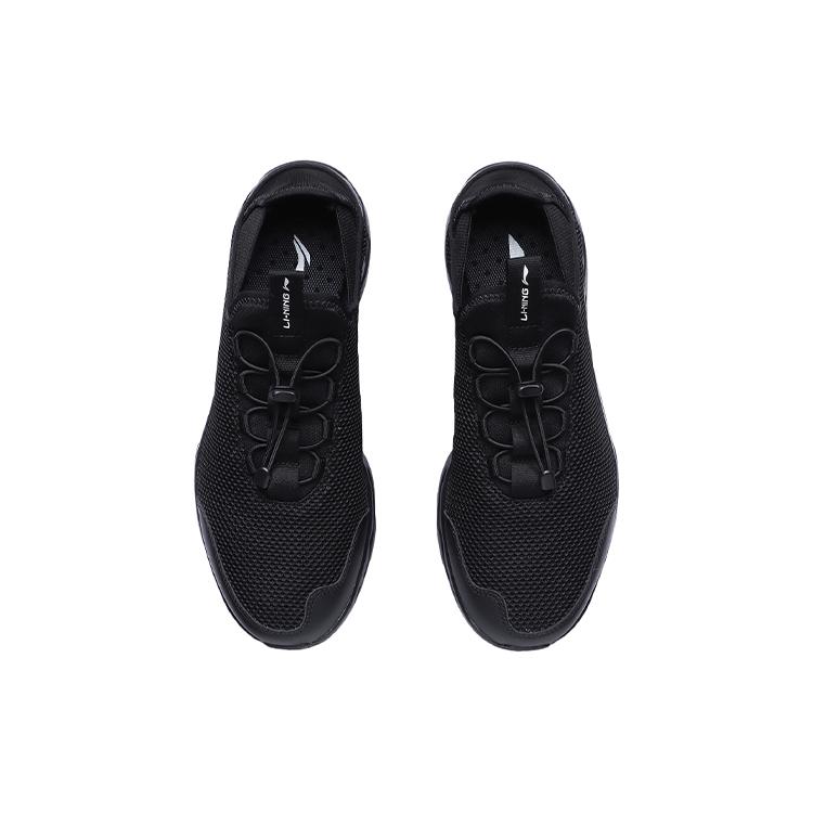 Li Ning Outdoor River Trekking Cushioning Slip Resistant Running Shoes Unisex Black AHLR007-2