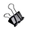 lingzaling 25mm Double Clips Black Pack of 20