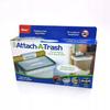 Kitchen Garbage Holder 3-In-1 Bag Garbage Bin Gray