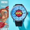ONE PIECE Collaboration Watch Franky Model Quartz 10 ATM Water Resistant Mineral Glass Blue Dial TY532028 Unisex [TENDENCE] [Authentic]