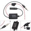 Universal Car Fm Am Radio Antenna Signal Amplifier, 12v Auto Electronic Booster Enhancer Accessories