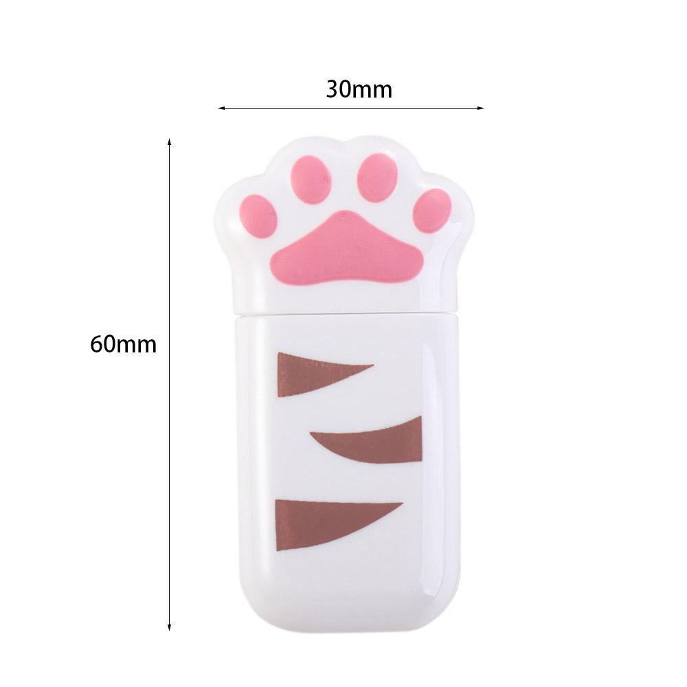 Student Prize Portable White Out Corrector Cat Claw Correction Tape Stationery Correction Supplies