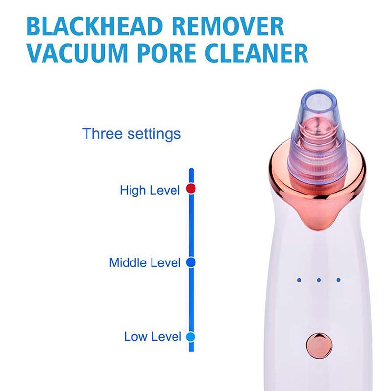 Electric Blackhead Remover Vacuum Pore Cleaner Nose Face Deep Cleaning Blackhead Remover Face Clean Pore Vacuum