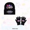 Set Cappello a Maglia e Guanti da Ragazza Cacciatrice di Demoni K-Pop - Accessorio di Moda Caldo per Adolescenti