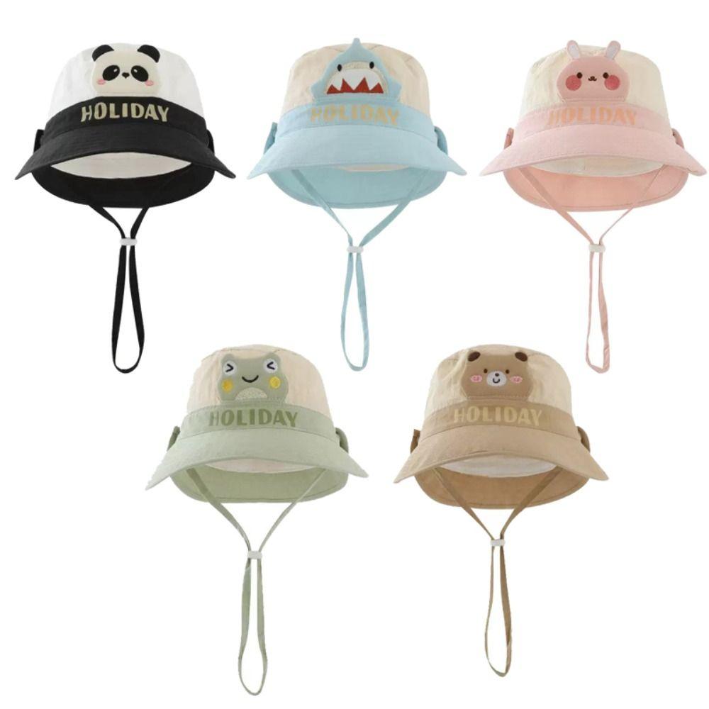 Quick-drying Kids Bucket Hat Sun Protection Shading Hat Fahion Sun Cap  Boys Girls